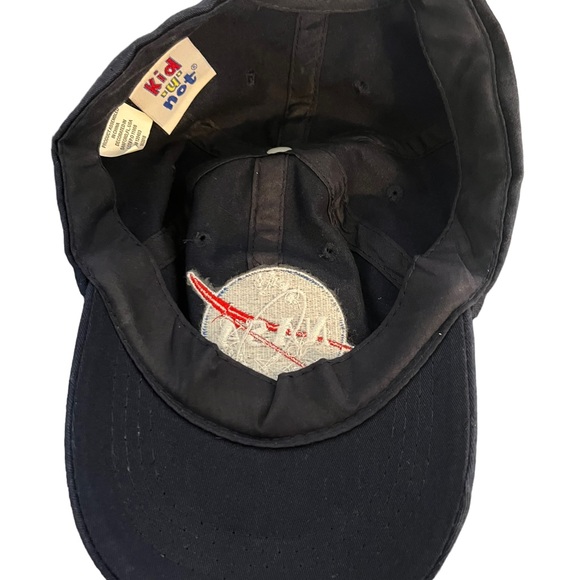 NASA Youth Kids Unisex Fabric Adjustable Strap Baseball Cap - Picture 6 of 7